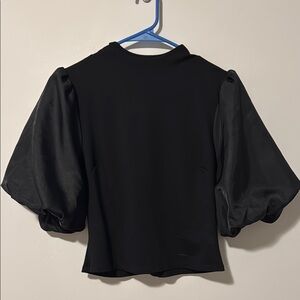 Sunday in Brooklyn Puff Sleeve Ponte Top